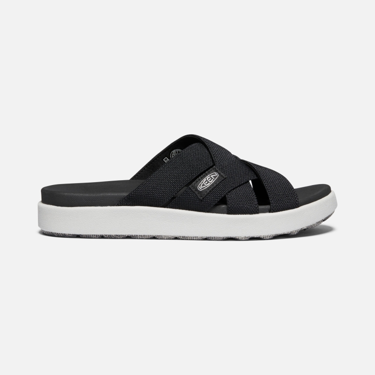 Keen Elle Slide Sandals - Women's Black Sandals